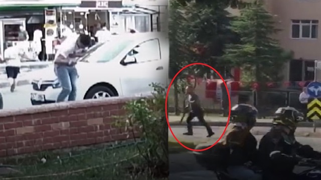 Onlarca kişinin önünde pompalıyla dehşet saçtı!