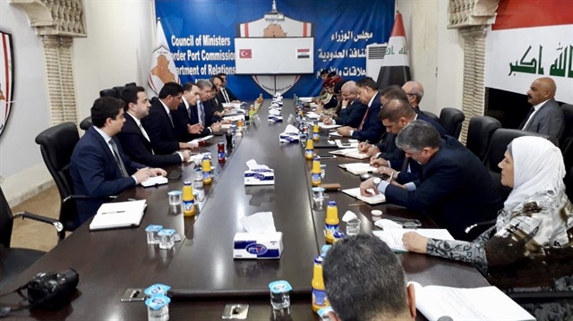Türkiye'nin Bağdat Büyükelçisi Fatih Yıldız ve Iraklı yetkililer, Ovaköy sınır kapısını görüşmek üzere bir araya geldi.