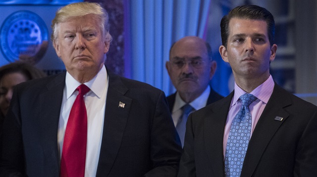 ABD Başkanı Donald Trump ve oğlu Donald Trump Jr