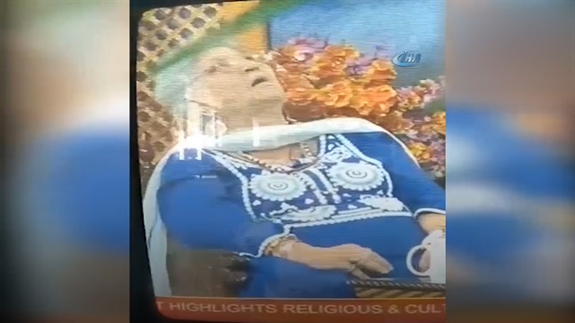 Canlı yayında öldü