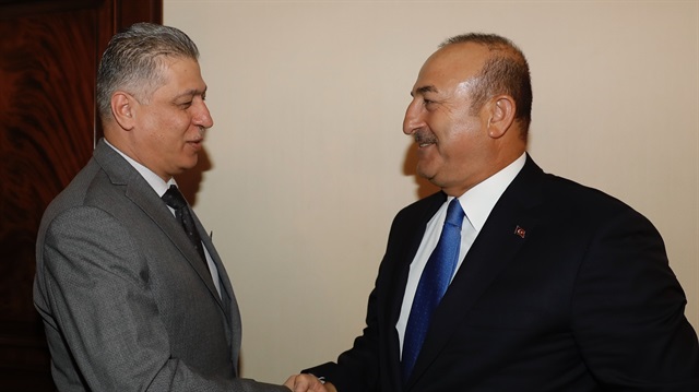 Turkish FM meets Arshad Salihi in Ankara