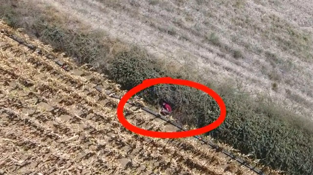 Çanakkale’de polis firar eden hükümlüyü drone ile yakalandı