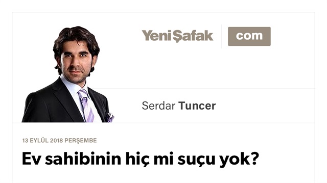 Ev sahibinin hiç mi suçu yok?