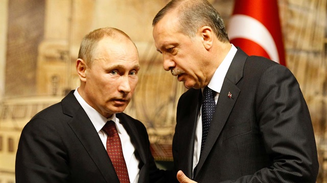 Cumhurbaşkanı Erdoğan ve Rusya Devlet Başkanı Putin.