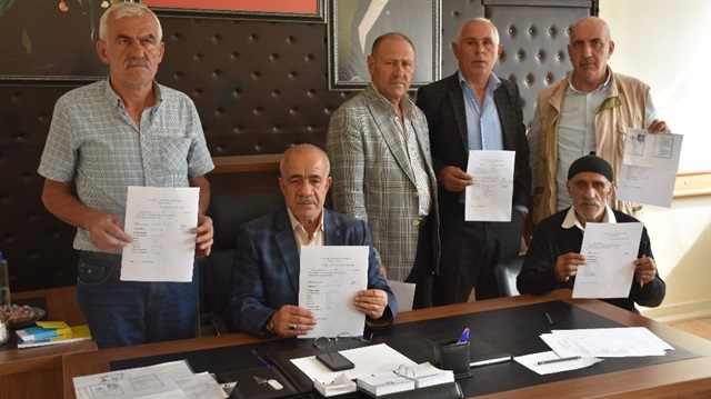 İstifa eden partililer açıklamada bulundu.