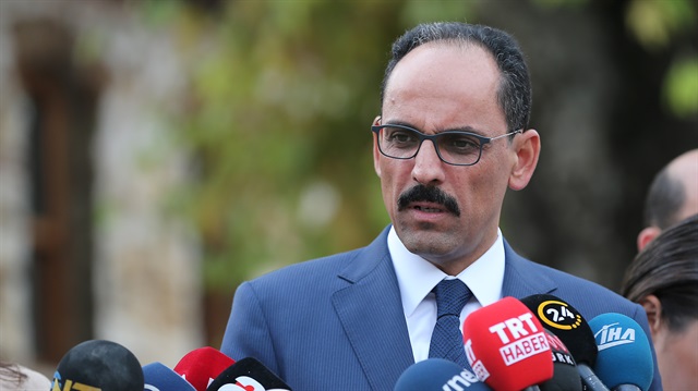 Cumhurbaşkanlığı Sözcüsü İbrahim Kalın