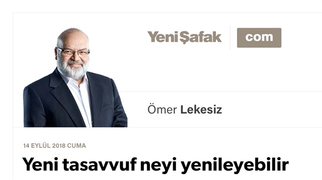Yeni tasavvuf neyi yenileyebilir