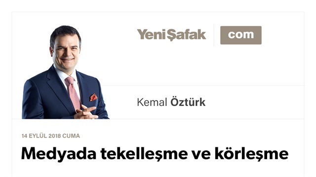 Medyada tekelleşme ve körleşme