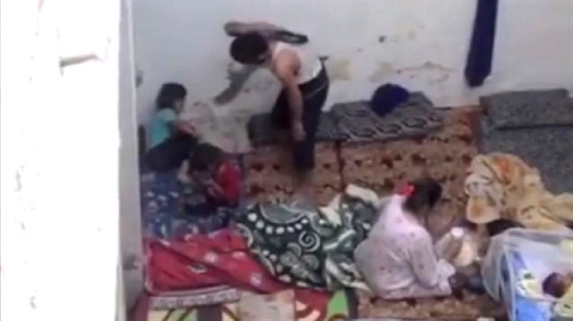 Cani baba çocuklarını kemerle dövdü.
