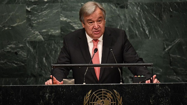 Birleşmiş Milletler Genel Sekreteri Antonio Guterres,The Atlantic dergisine konuştu.
