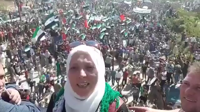 İdliblilerden dünyaya çağrı: Sesimizi duyun