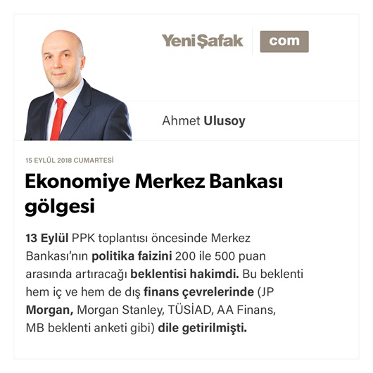 Ekonomiye Merkez Bankası gölgesi