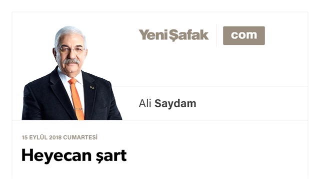 Heyecan şart