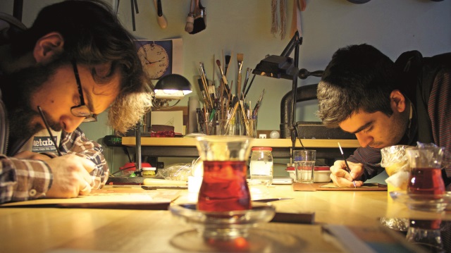 Pür sanat bir atölye