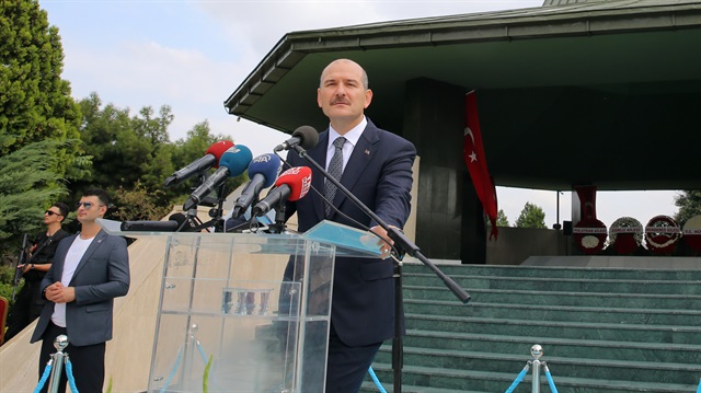 İçişleri Bakanı Süleyman Soylu, Adnan Menderes'i anma programında konuştu.