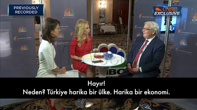 CNBC sunucusunun provokatif 'Türkiye' sorusuna tokat gibi yanıt