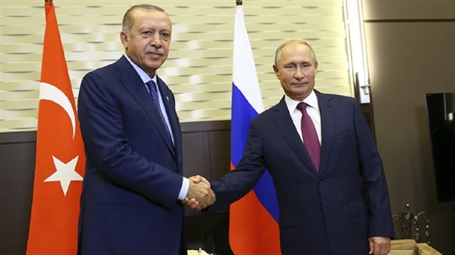 Turkish president Erdoğan meets his Russian counterpart in Sochi