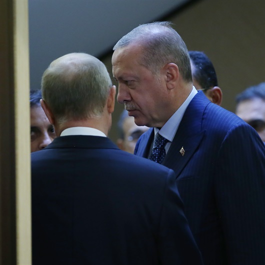 Soçi'de İdlib zirvesi: Erdoğan-Putin görüşmesinden fotoğraflar