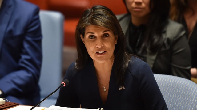 ABD BM Daimi Temsilcisi Niki Haley
