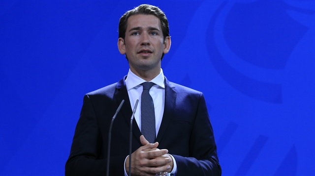 Austrian Chancellor Sebastian Kurz