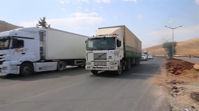 UN sends 29 trucks of humanitarian aid to Idlib