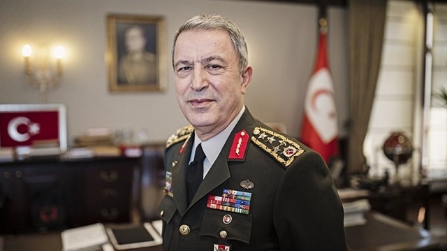 Turkish Defense Minister Hulusi Akar