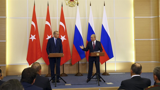 Recep Tayyip Erdoğan - Vladimir Putin meeting in Russia

