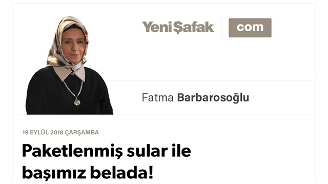 Paketlenmiş sular ile başımız belada!