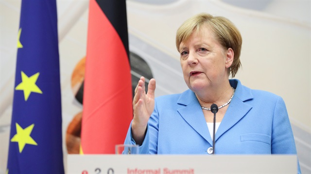 German Chancellor Angela Merkel