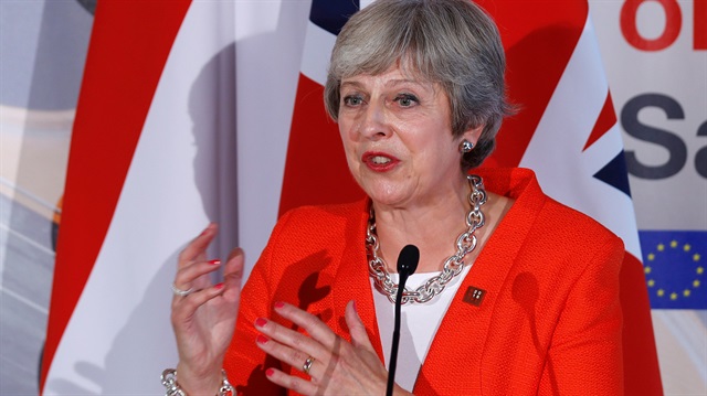 Britain's Prime Minister Theresa May 