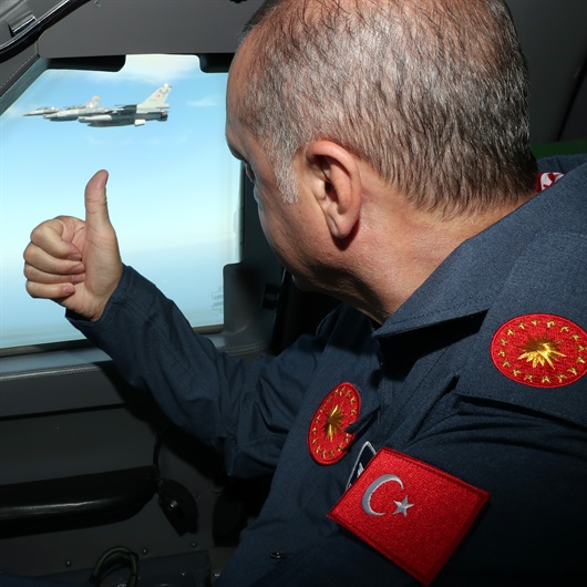 Erdoğan TEKNOFEST alanında
