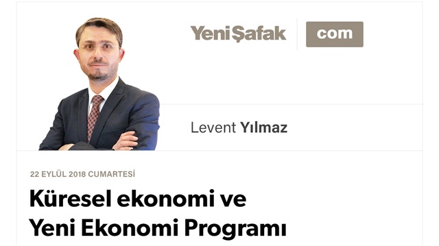 Küresel ekonomi ve Yeni Ekonomi Programı