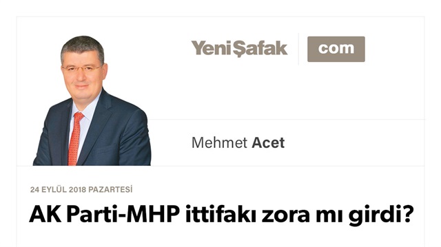 AK Parti-MHP ittifakı zora mı girdi?