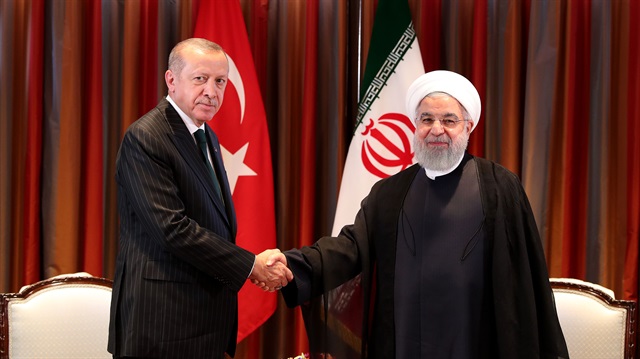 President of Turkey Erdoğan meets Iran's Rouhani in New York 