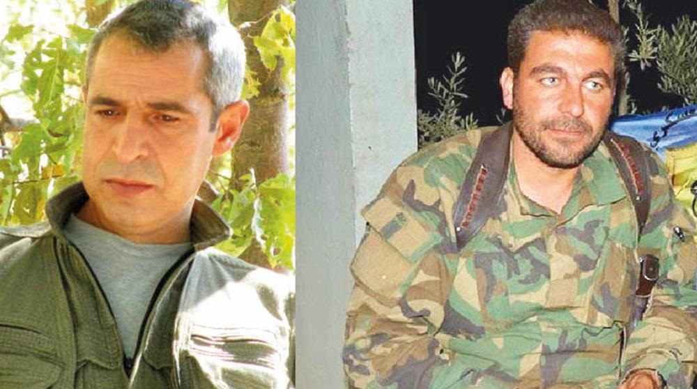 Savash Botan, so-called education official (L) and Mohamad Kurdi, so-called Manbij Military Council President (R).