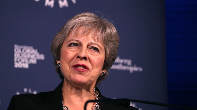 Britain's Prime Minister Theresa May 
