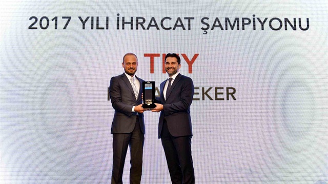 Ödülü THY Genel Müdür (Mali) Yardımcısı Murat Şeker aldı.