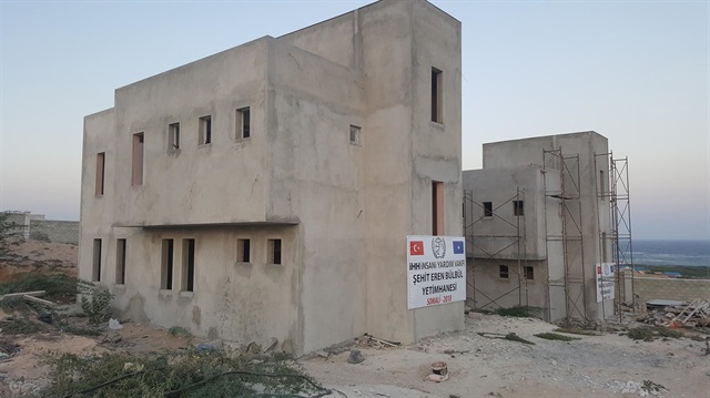 "Eren Bülbül Orphanage" built by the Istanbul-based Humanitarian Relief Foundation (IHH) in Somalia