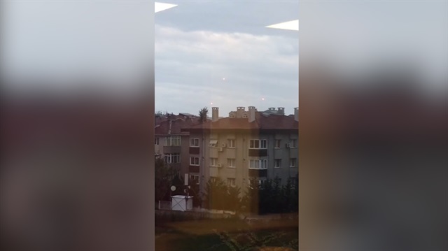 İstanbul semalarında beliren görüntü UFO söylentilerine sebep oldu