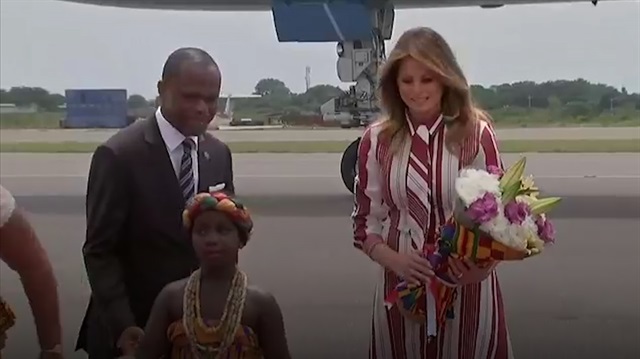 Melania Trump Afrikada