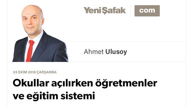 Okullar açılırken öğretmenler ve eğitim sistemi