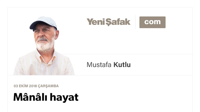 Mânalı hayat