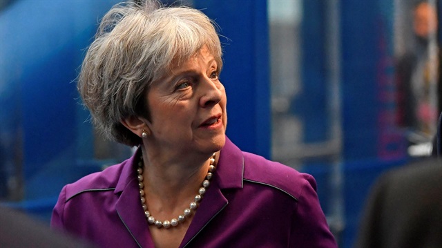 Britain's Prime Minister Theresa May