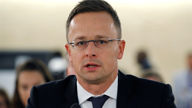Hungarian Foreign Minister Peter Szijjarto