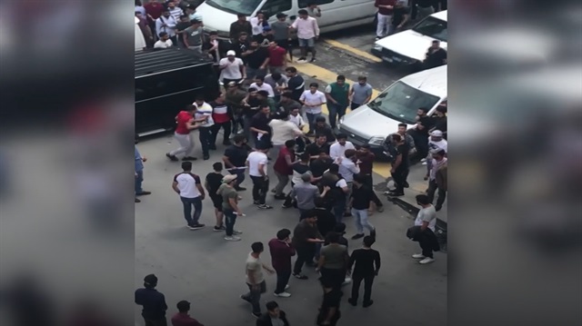 Mahalle savaş alanına döndü