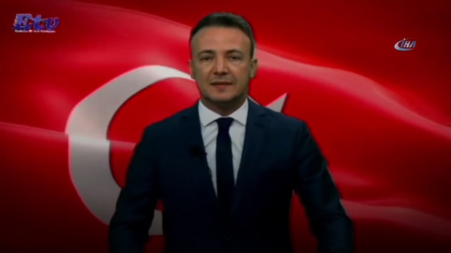 Yerel televizyondan teröre lanet okuyan spiker
