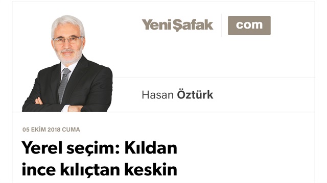 Yerel seçim: Kıldan ince kılıçtan keskin
