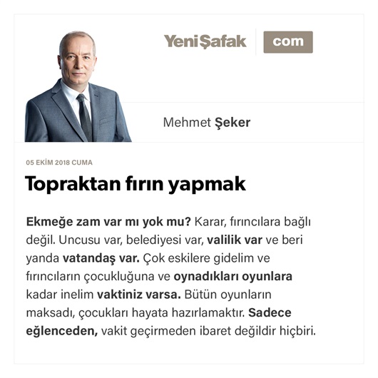 Topraktan fırın yapmak
