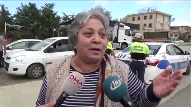Drone gören teyzenin tepkisi kırdı geçirdi