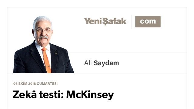 Zekâ testi: McKinsey